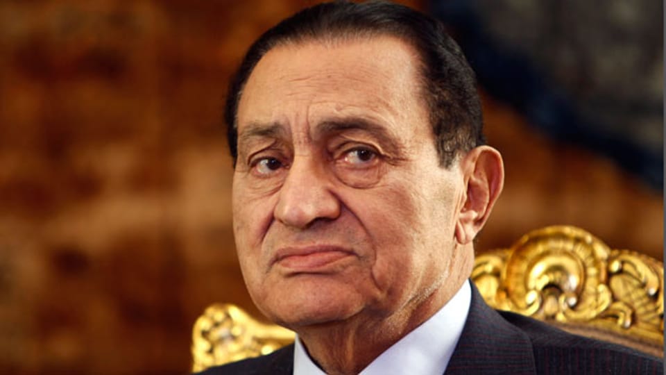 Ägyptens Ex-Präsident Hosni Mubarak.