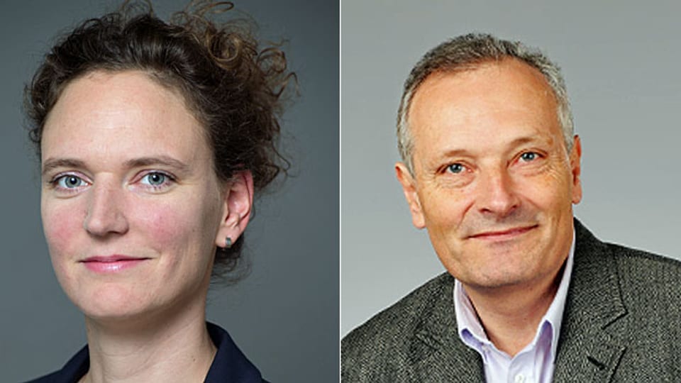 Franziska Ehrler und Christian Suter , Co-Autoren des Sozialberichts 2016.