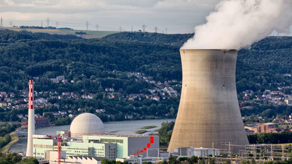 Am meisten Sympathien für einen raschen Atomausstieg gibt in der Romandie. Kernkraftwerk Leibstadt.
