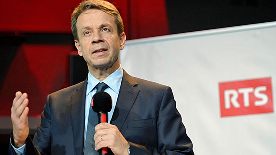 Seit 2001 leitet Gilles Marchand das Westschweizer Fernsehen, seit 2011 zusätzlich auch das Radio.