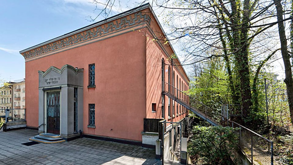 Synagoge der Israelitischen Religionsgemeinschaft in Zürich.