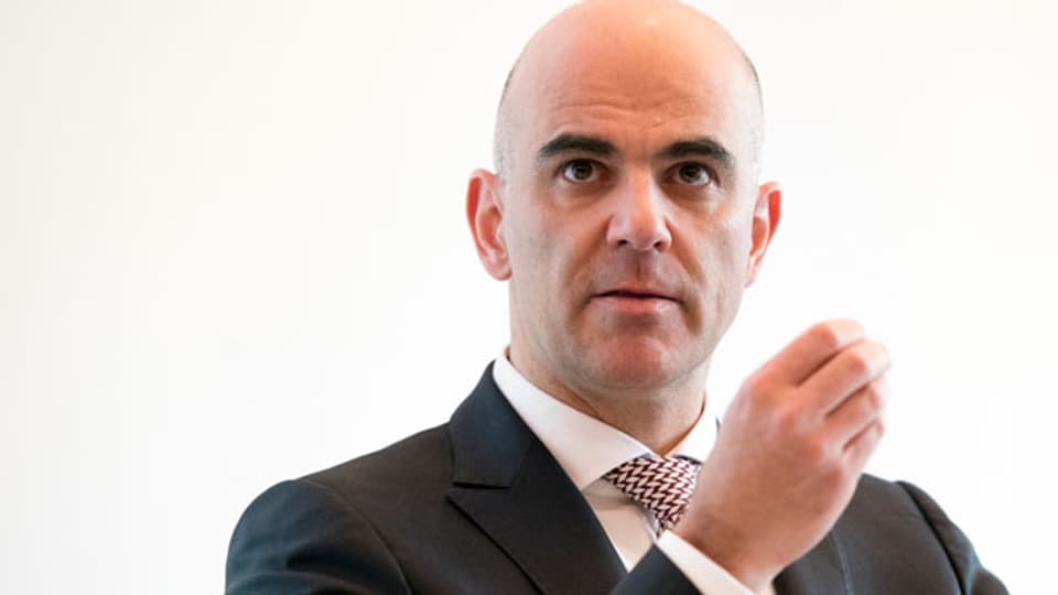 Portrait Bundesrat Alain Berset.