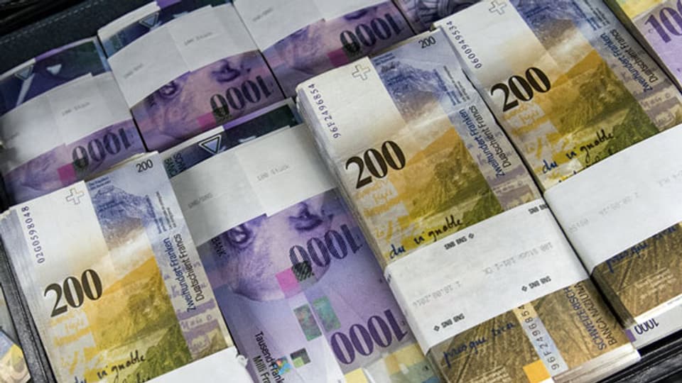 Rund 800 Millionen Franken mehr als budgetiert liegen in der Bundeskasse.