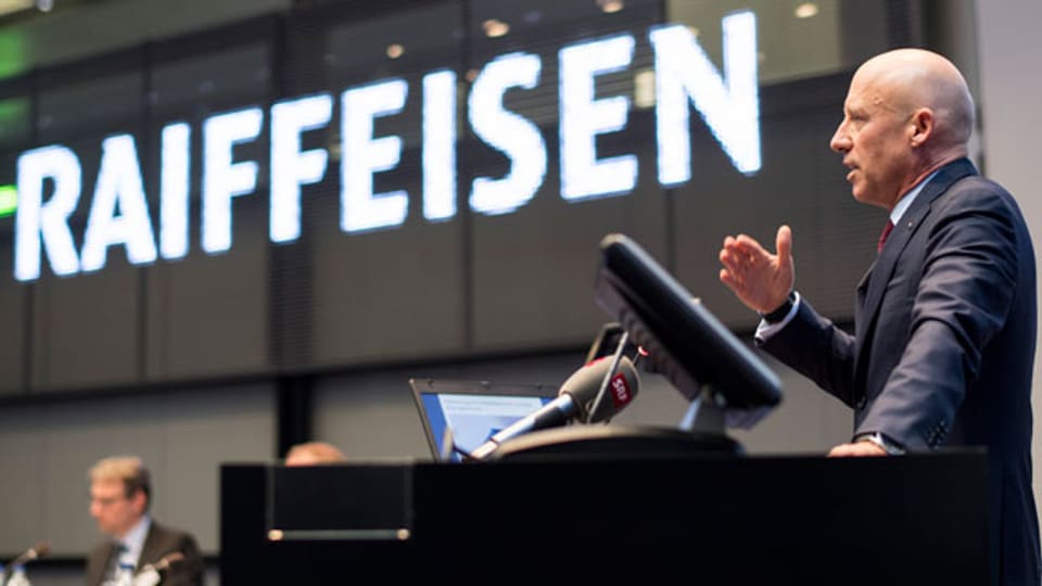 Patrik Gisel, Vorsitzender der Geschäftsleitung der Raiffeisen-Bankengruppe.