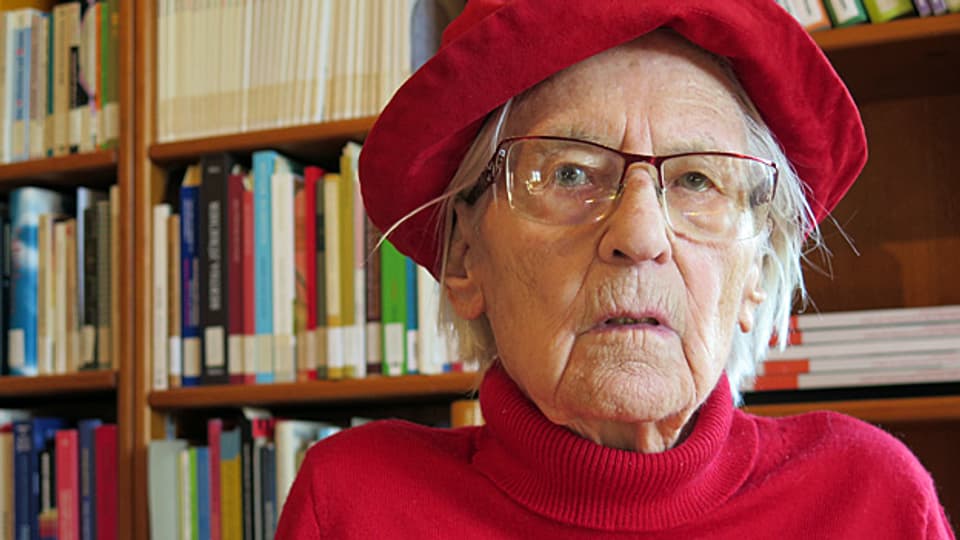  Die fast 100-jährige Marthe Gosteli hält nicht besonders viel vom Tag der Frau. Ein Tag der Menschenrechte, ein Tag der Gleichberechtigung für alle, wäre ihr lieber.