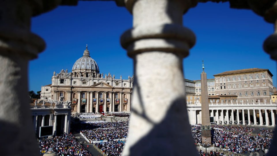 In Rom ist der Tourismus ein sicherer Wert. Blick auf den Petersplatz.
