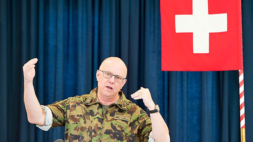Statt einer Cyber-Truppe hat die Schweiz also höchstens ein Cyber-Trüppchen. Es werde einen Ausbau geben, kündigt Armee-Chef Philippe Rebord an.