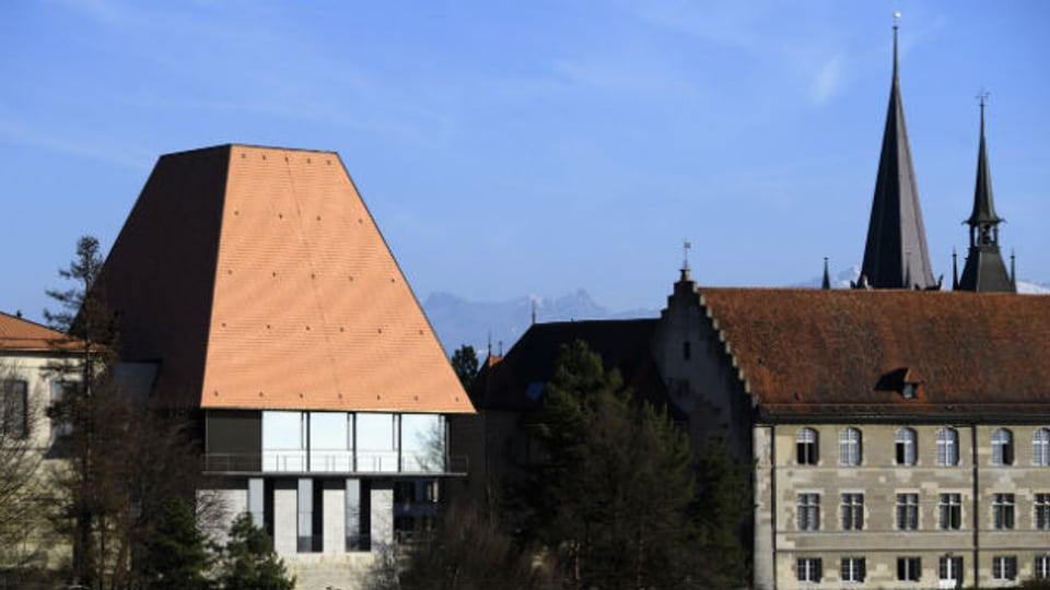 Das neue Parlamentsgebäude in Lausanne