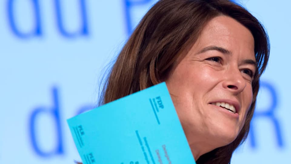 FDP-Parteipräsidentin Petra Goessi