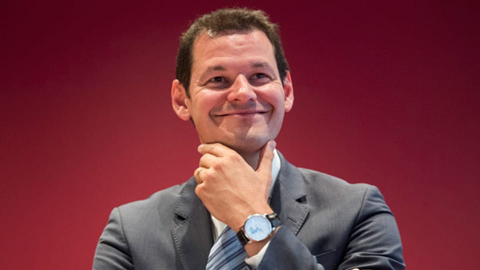 Der FDP Bundesratskandidat Pierre Maudet.