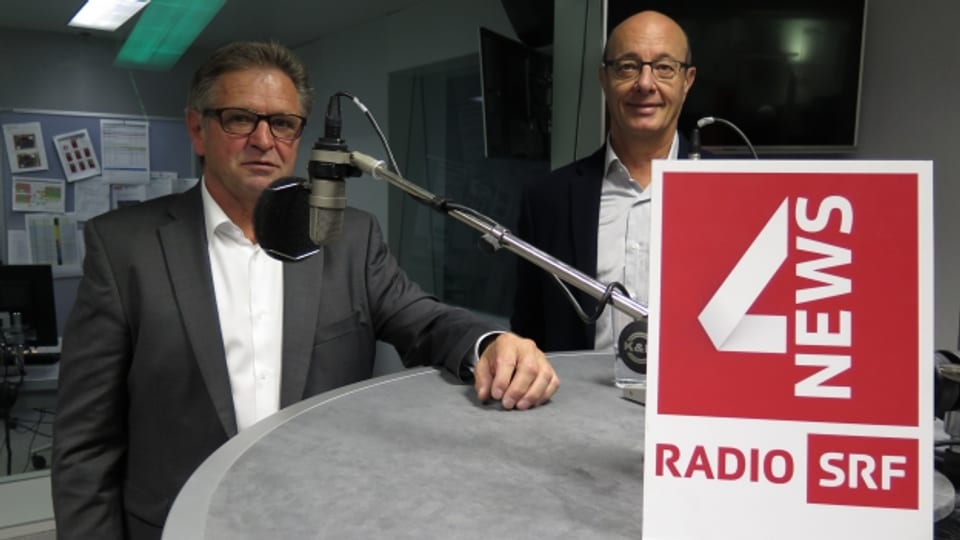 Geld für Kühe mit Horn? CVP-Ständerat Isidor Baumann und Grünen-Nationalrat Louis Schelbert diskutieren im «Politikum».