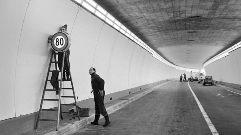 Heute vor 50 Jahren wurde der San Bernardino-Tunnel eröffnet
