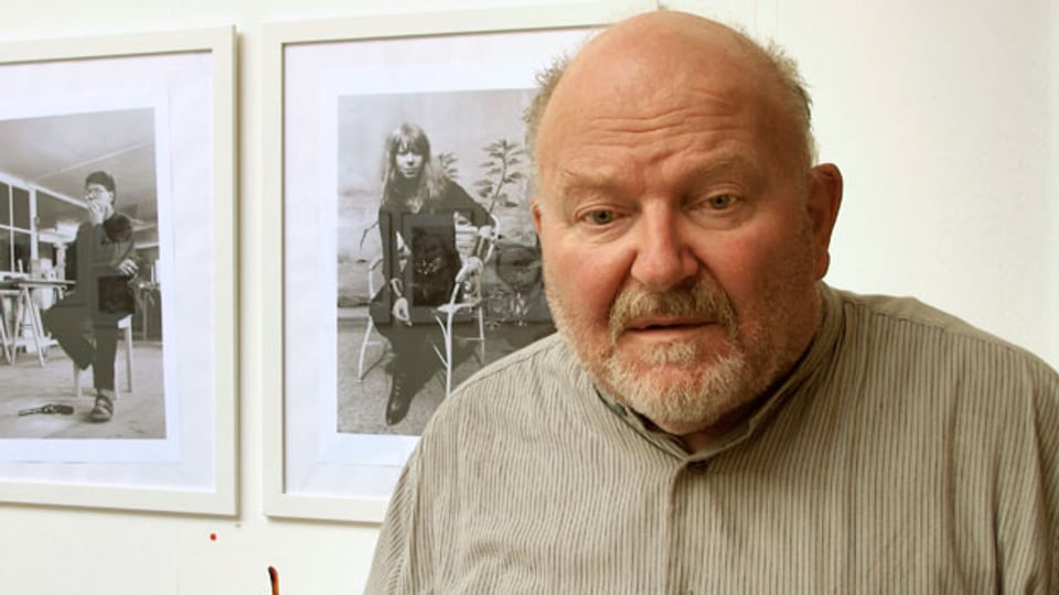 Portrait des Fotografen und Sozialforschers Roland Gretler, aufgenommen am 4. September 2013.