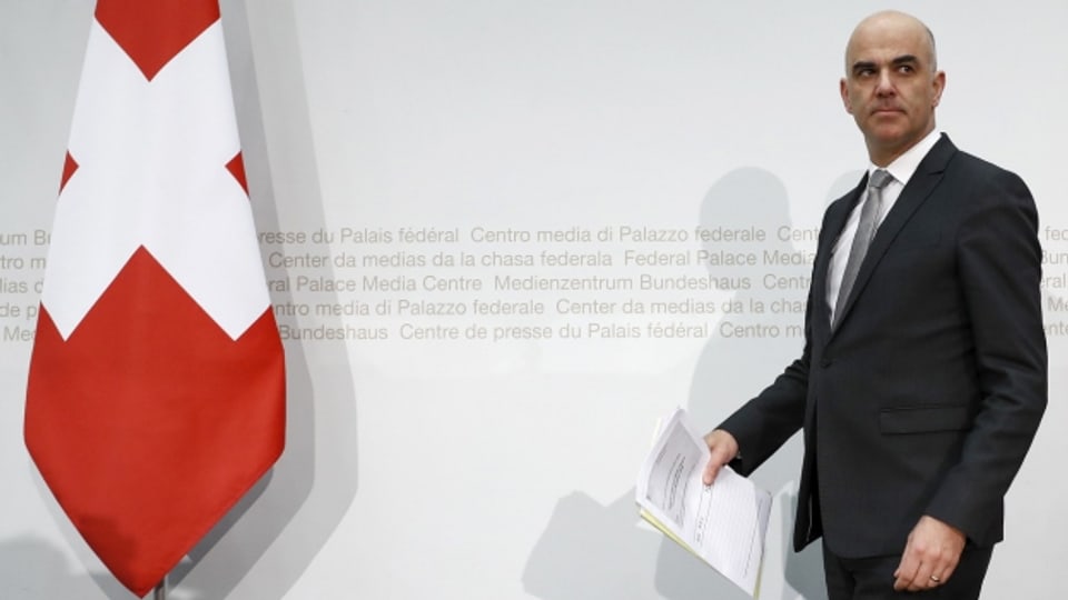 Bundesrat Alain Berset präsentiert die neuen Pläne