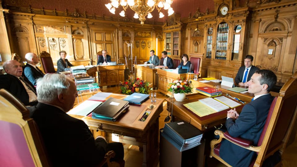 Sitzung des Bundesrates. Archivbild vom 1. November 2017.