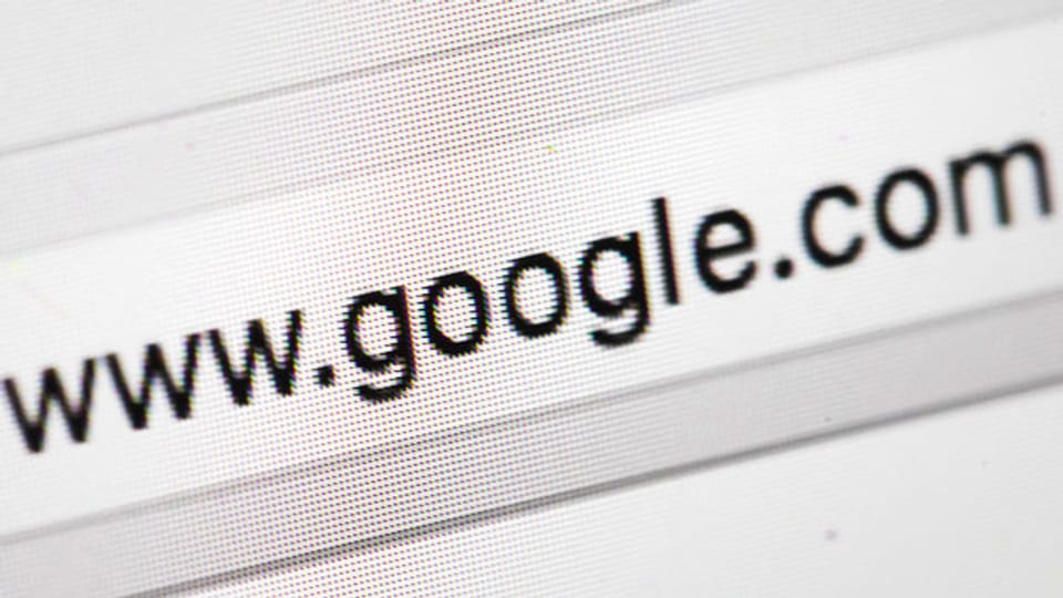 Über 90 Prozent der Schweizerinnen und Schweizer griffen 2017 auf google.ch als Suchmaschine zurück.
