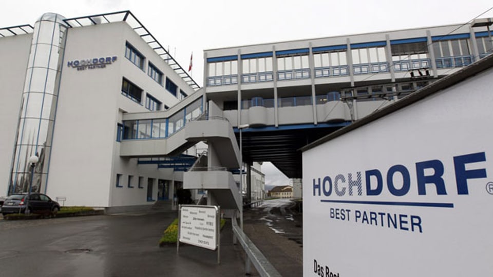 Fabrik und der Hauptsitz des Milch- und Pulvernahrungsmittelproduzenten Hochdorf Holding.