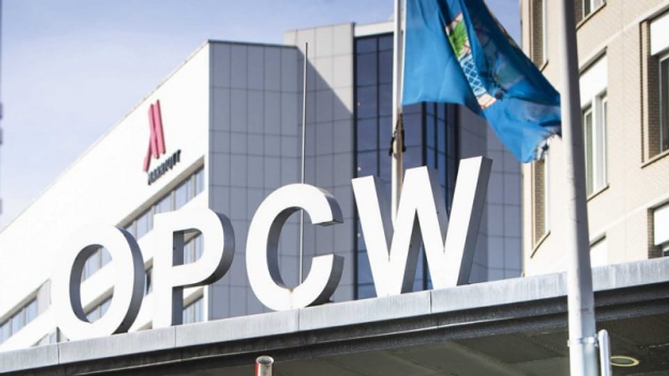 Während einer OPCW-Sitzung kam die Kritik von Seiten der Schweiz auf.