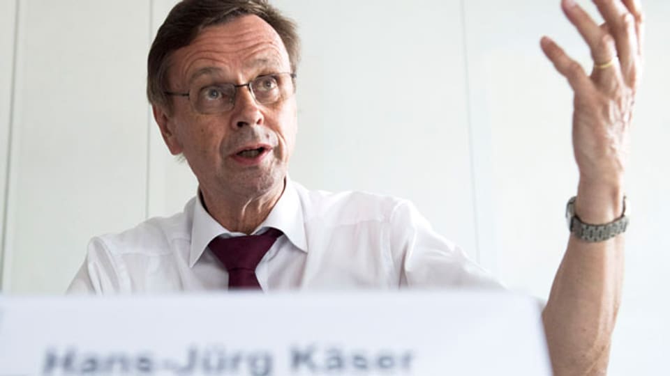 Regierungsrat Hans-Jürg Kaeser, Polizei- und Militärdirektor des Kantons Bern.