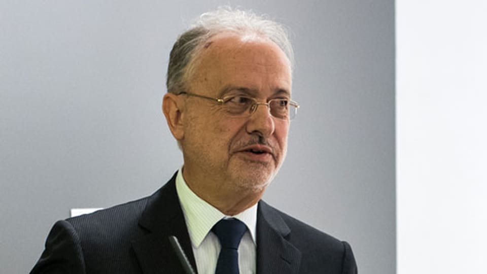 Post-Vizepräsident Adriano Vassalli.