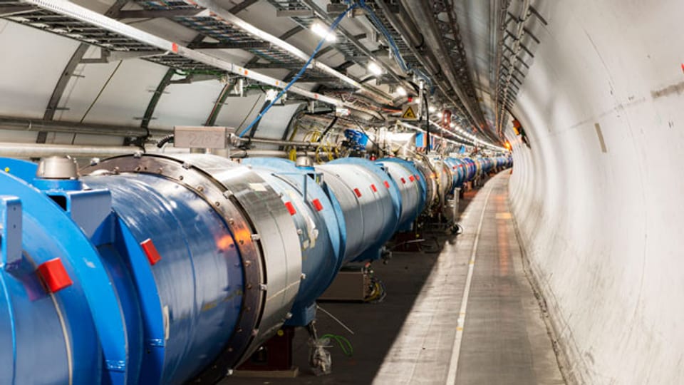 Der Teilchenbeschleuniger LHC der Europäischen Organisation für Kernforschung (Cern).