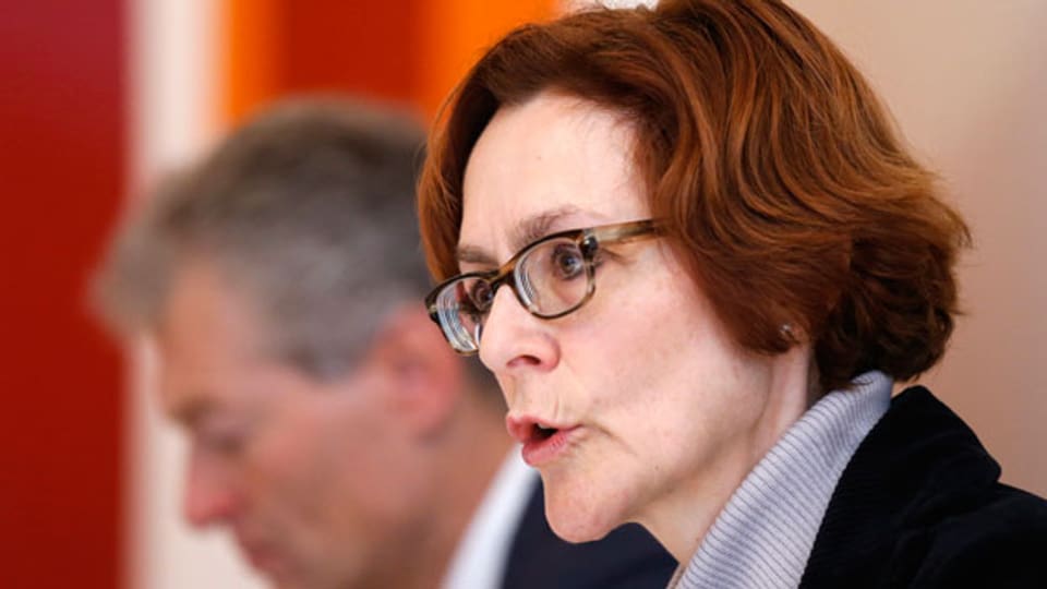 Für Economiesuisse-Geschäftsführerin Monika Rühl sind die Ergebnisse ein klares Zeichen: Der Bundesrat sei mit dem angestrebten Rahmenabkommen auf dem richtigen Weg.