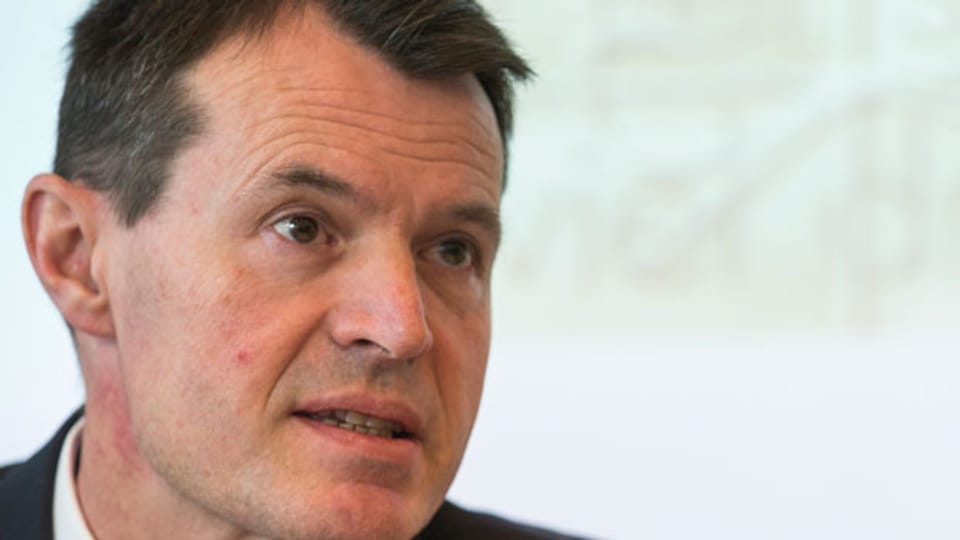 Guy Lachappelle, Direktionspräsident der Basler Kantonalbank am 3. März 2016.