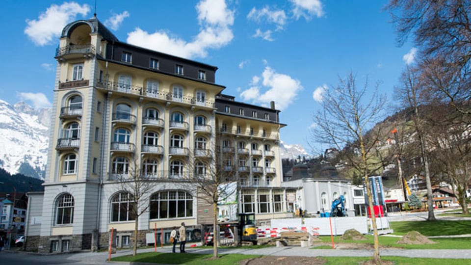 Das Hotel Europäischer Hof in Engelberg wird zum 5-Sterne Grand Hotels Titlis Palace umgebaut.