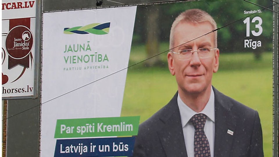 Lettland wählt.