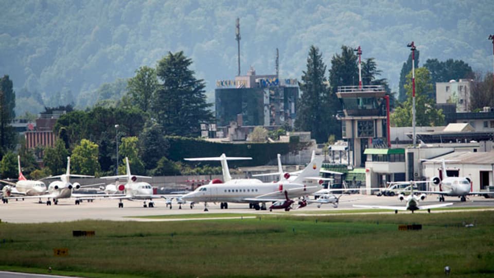 Flughafen Lugano-Agno.