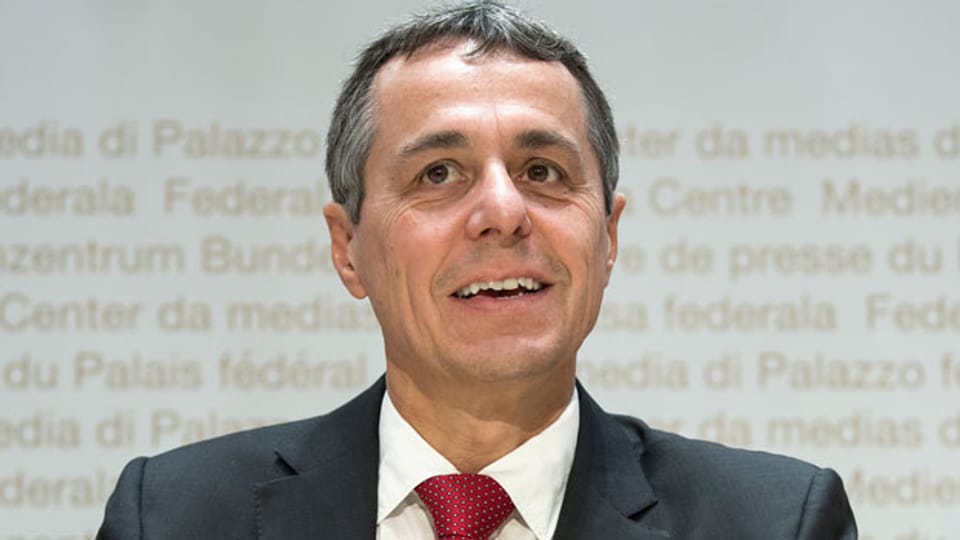Bundesrat Iganzio Cassis.