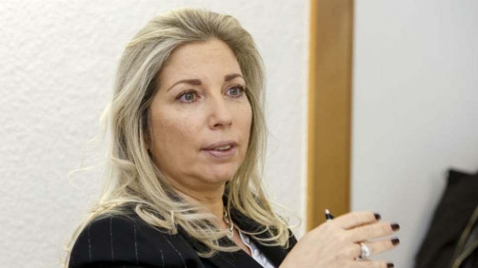 Finanzministerin Nathalie Fontanet