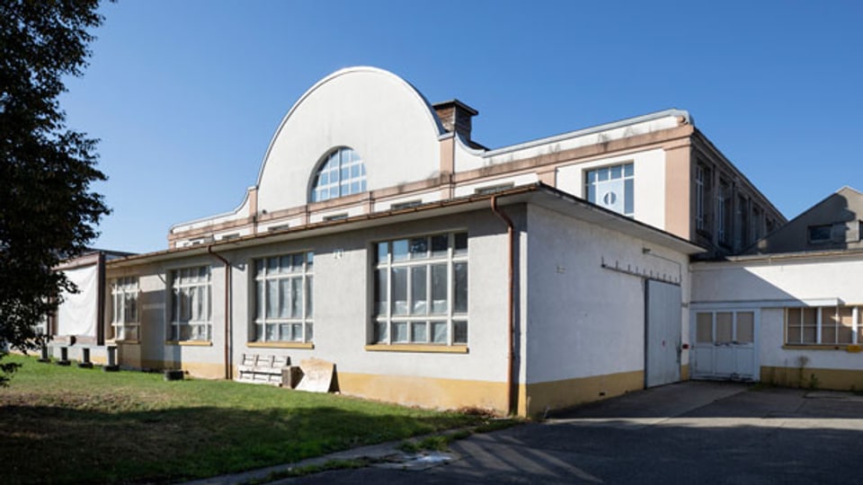Ein Gebäude der ehemaligen Porzellanfabrik in Langenthal.