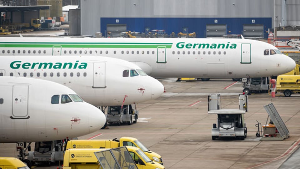Die Fluggesellschaft Germania hat Insolvenz angemeldet.