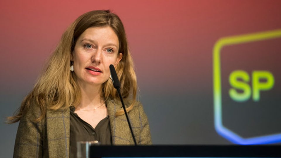 Natascha Wey, Co-Präsidentin der SP-Frauen: 50 Prozent Frauenanteil ist die Vorgabe der SP Schweiz.