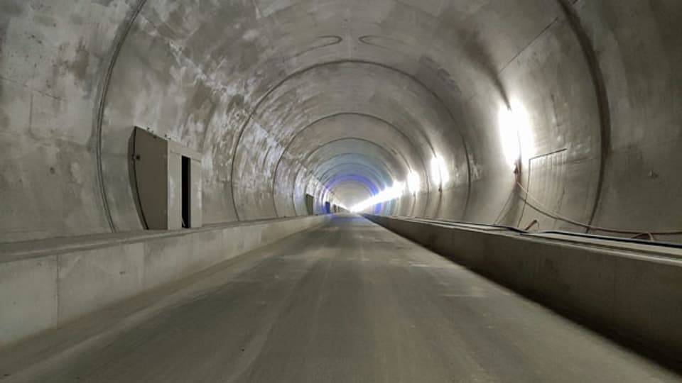 Der neue Bötzberg-Tunnel.