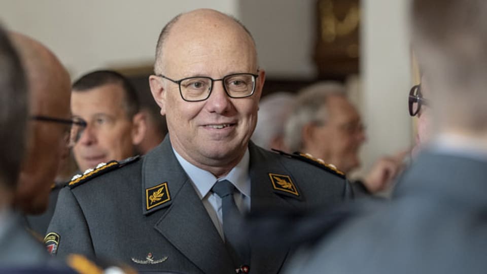 Philippe Rebord, der Chef der Schweizer Armee, tritt  auf Ende 2019 vorzeitig zurück.