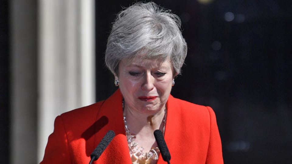 Premierministerin Theresa May tritt zurück.