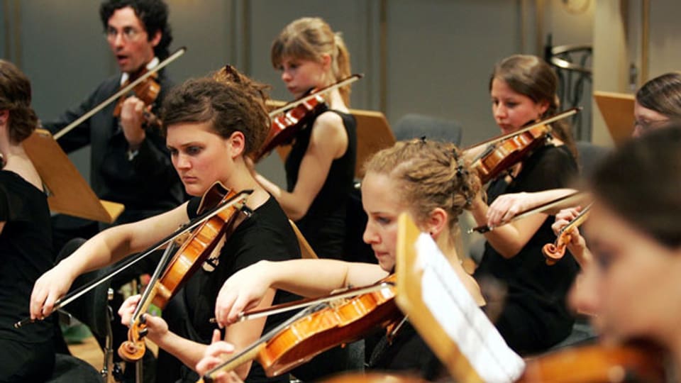 Symbolbild. Das Schweizer Jugend-Sinfonie-Orchester.
