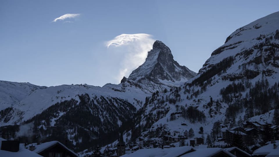 Symbolbild. Das Matterhorn in Zermatt.