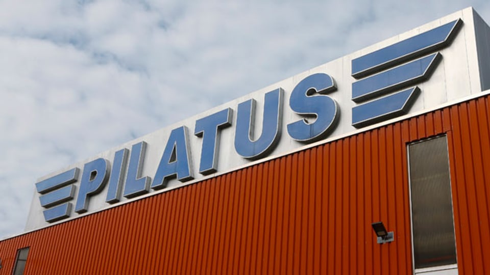 Der Firmensitz der Pilatus Aircraft AG in Stans im Kanton Nidwalden.