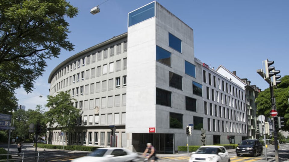 Das Gebäude des Radiostudios in Bern.