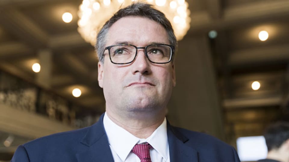 Christian Levart, SP-Parteipräsident, nach den Parlamentswahlen am 20. Oktober 2019.