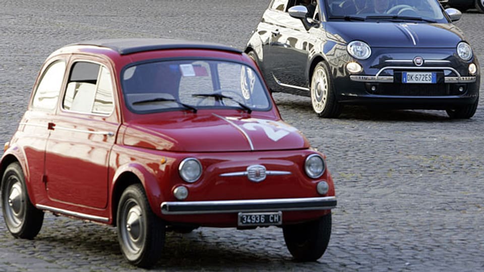 Der legendäre Fiat 500.