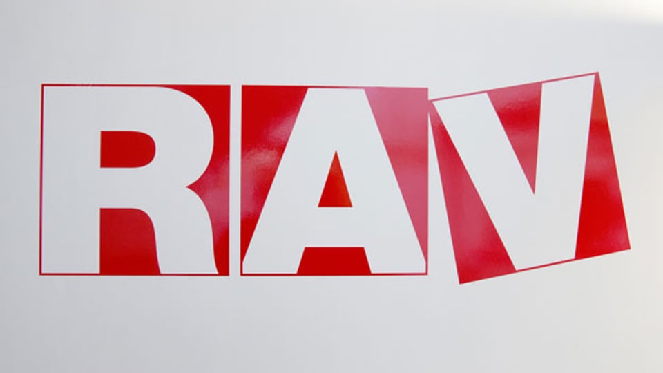 Das Logo einer RAV-Agentur.