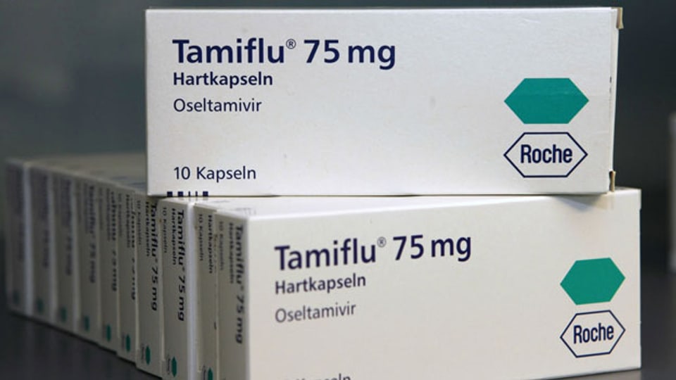Das Grippe-Medikament «Tamiflu» von Roche.
