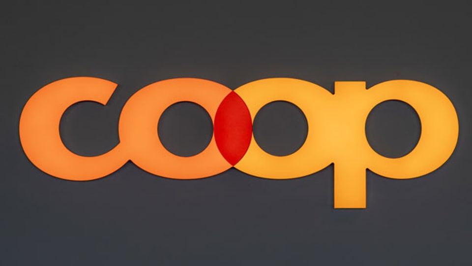 Das Logo des Detailhändlers «Coop».