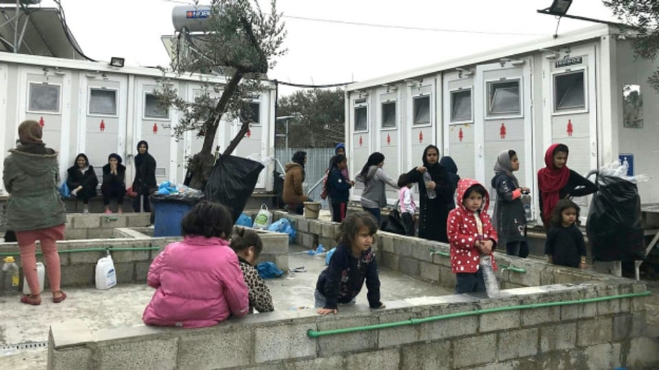 Prekäre Situation in den griechischen Flüchtlingslagern.