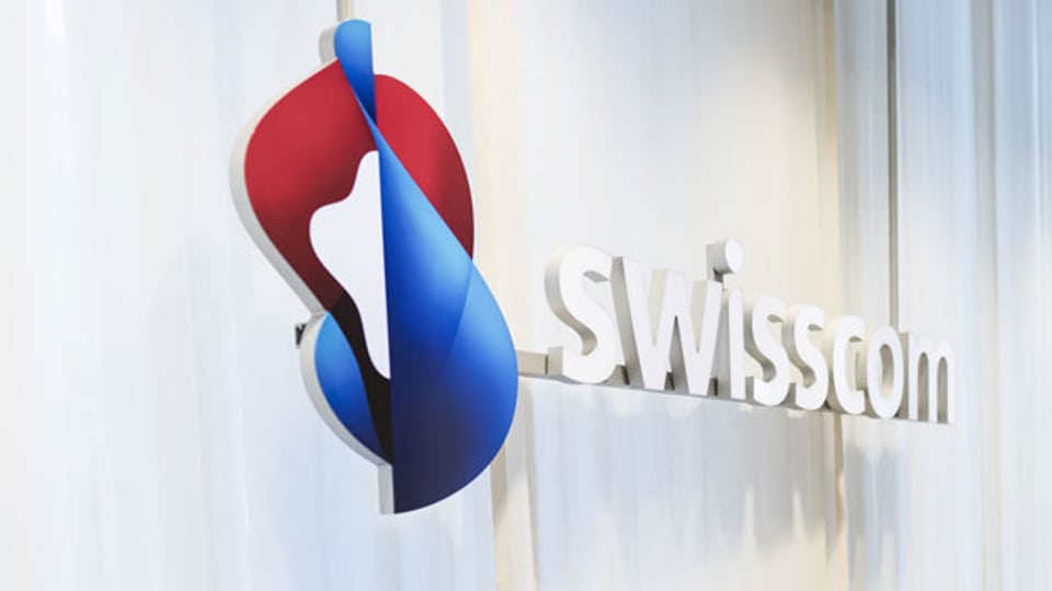 Das Logo der Swisscom.