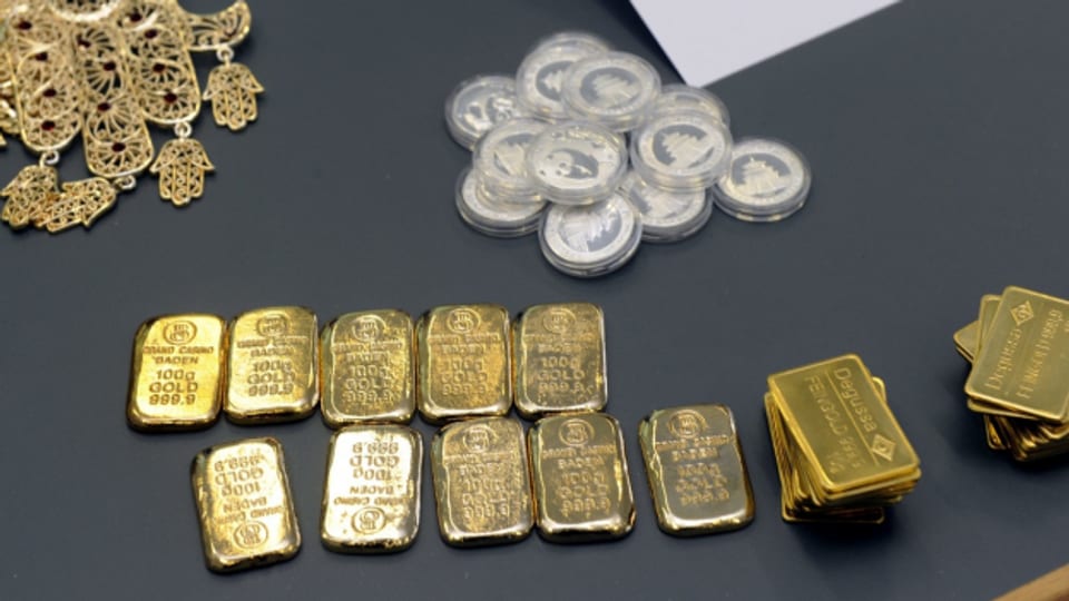 Beschlagnahmtes Gold aus dem Jahre 2012: Gold, das in die Schweiz importiert wird, aber teils dubioser Herkunft ist. Nun soll der Zoll das besser kontrollieren.